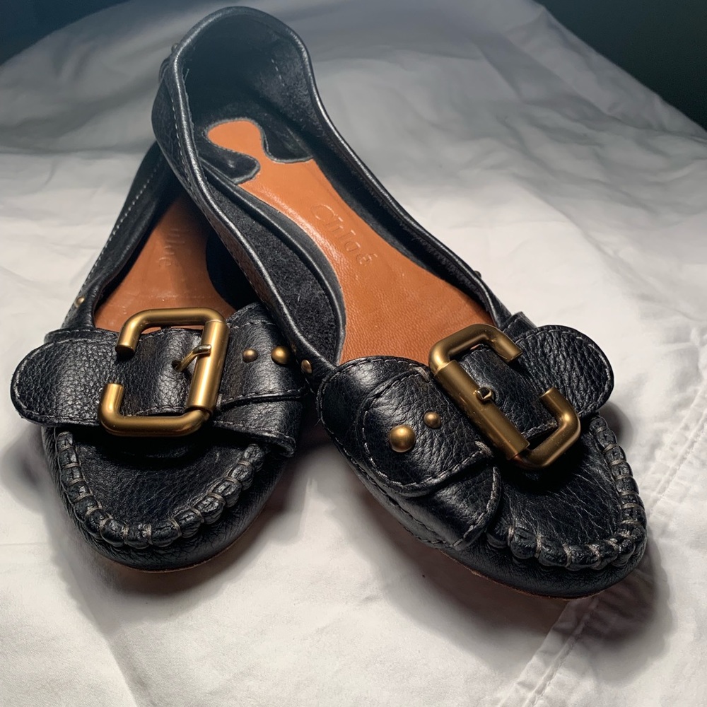 Chloe Leather flats